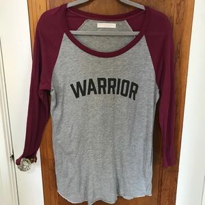 Spiritual Gangster Raglan baseball tee size L